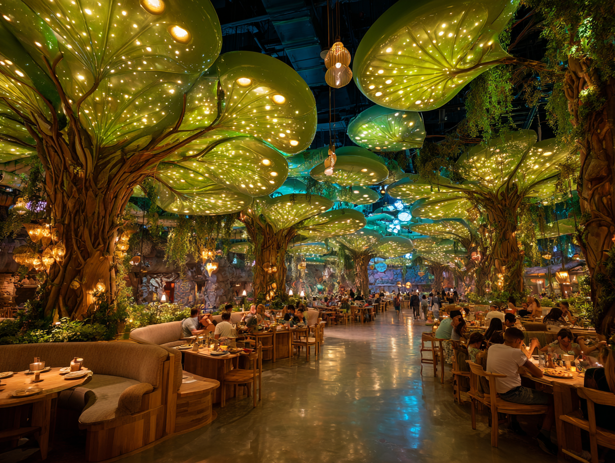 Immersive Dining & Retail Spaces
